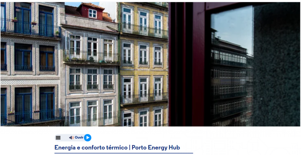 Porto Energy Hub em destaque no portal Porto.